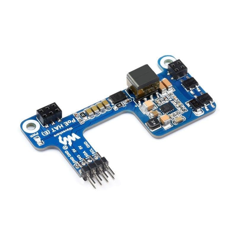 Power over Ethernet HAT for Raspberry Pi 3B+/4B, 802.3af-compliant - View 2