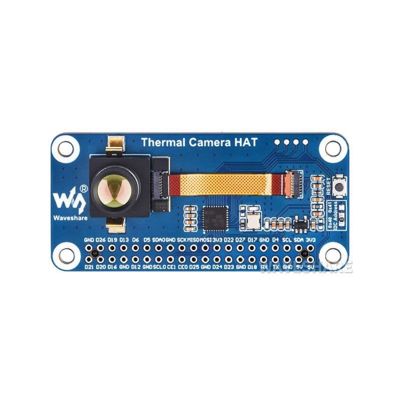 Long-wave IR Thermal Imaging Camera Module, 80×62 Pixels, 40Pin GPIO Header - View 2