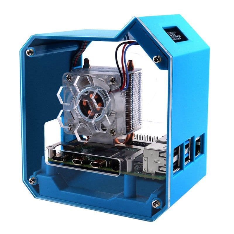 Mini Tower Kit For Raspberry Pi 4B, Desktop Computer Case - View 3