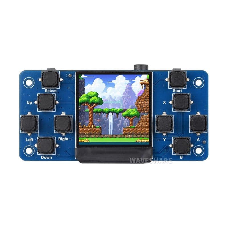 GamePi13 1.3inch LCD Game Console For Raspberry Pi, 240x240 Resolution, Integrated ST7789 Driver Chip, SPI Communication - View 1