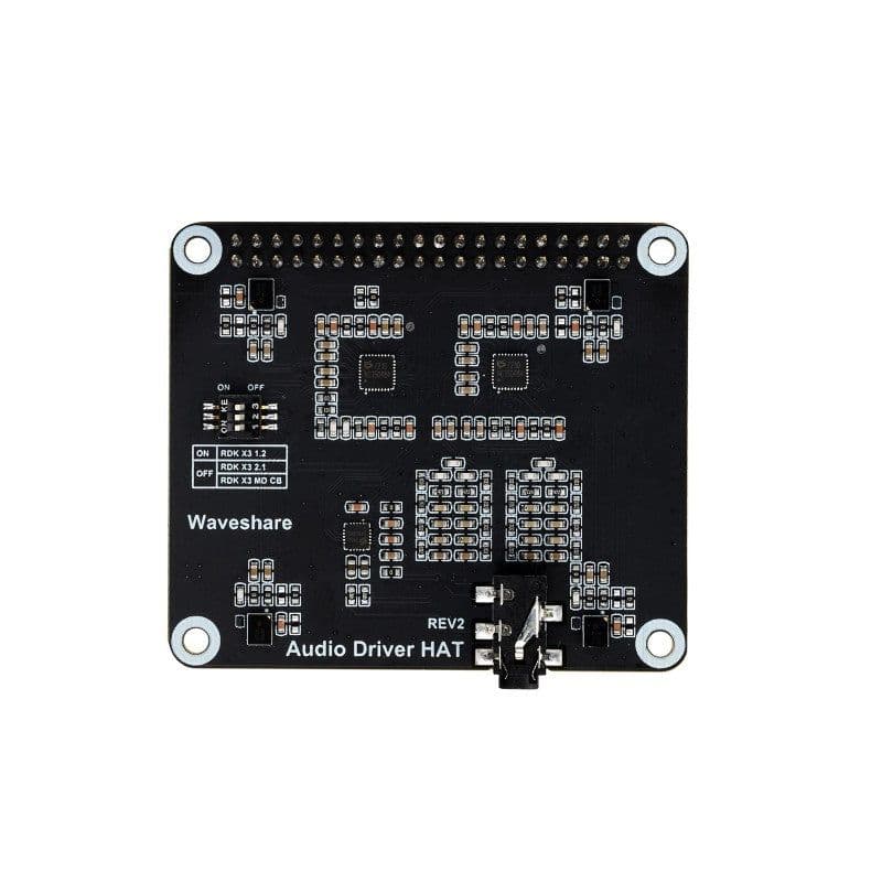 Audio Driver Board for RDK X3 Development Board, Supports Audio Playback And Recording, Stereo Encoding / Decoding - View 2