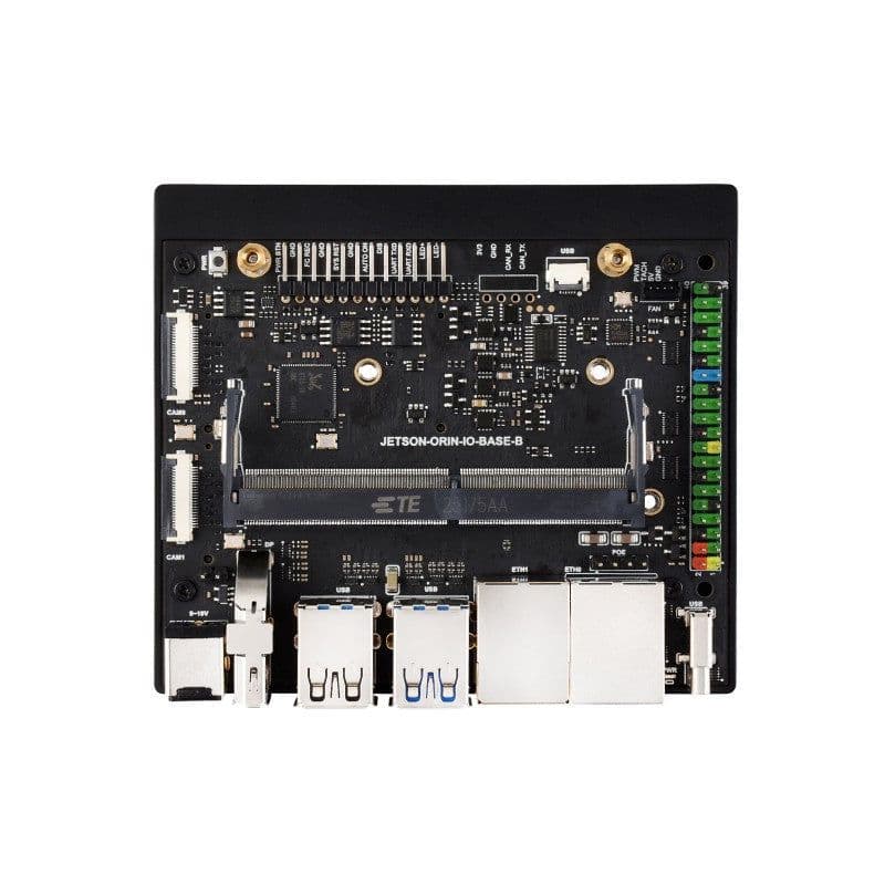 Waveshare Jetson Orin Nano / NX Super Dual Ethernet Base Board - View 2