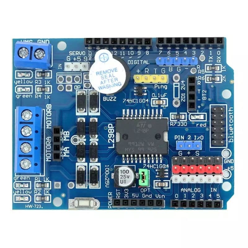 L298 MOTOR SHIELD FOR ARDUINO - View 2