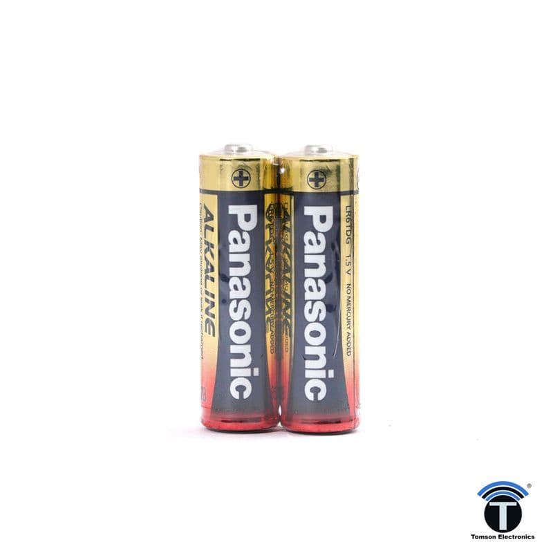 AA 1.5V Panasonic Alkaline Battery (Pack of 2) - View 1
