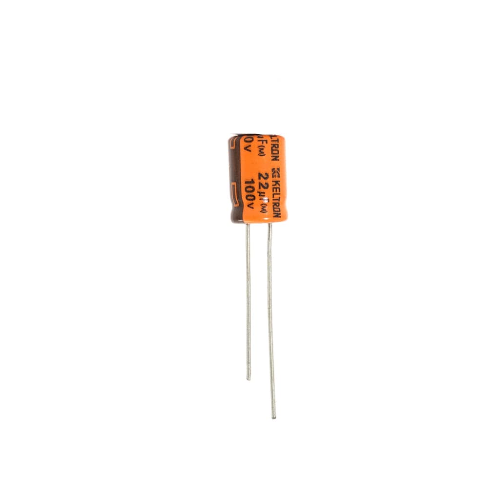 KELTRON 22uF (25V - 450V) Radial Electrolytic Capacitor - View 3