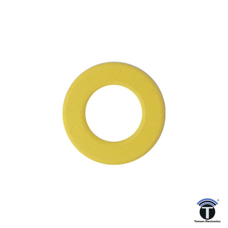 T-38 Yellow Toroidal Ring Core 38X20.9X8.6 mm - View 1