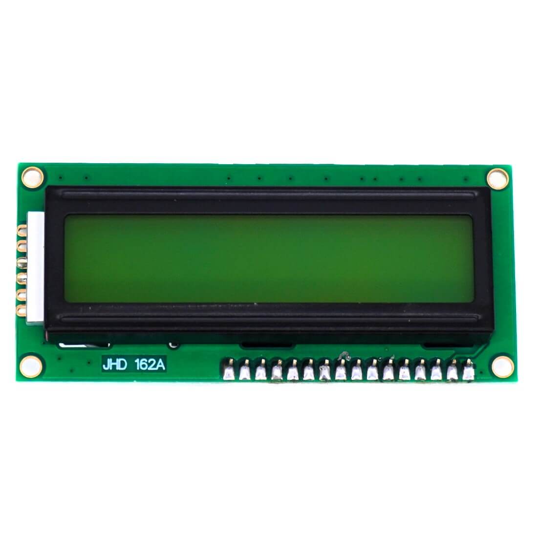 16x2 Green LCD Display Module with I2C Interface - View 1