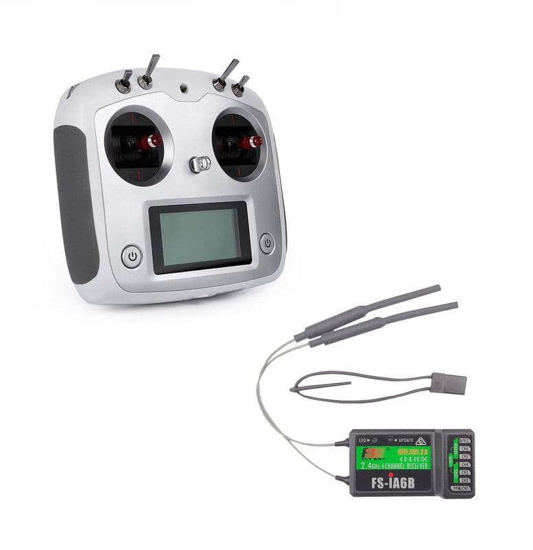 Flysky FS-i6S 2.4GHz 10CH AFHDS 2A RC Touch Control Transmitter With FS-iA6B 6CH Receiver - View 1