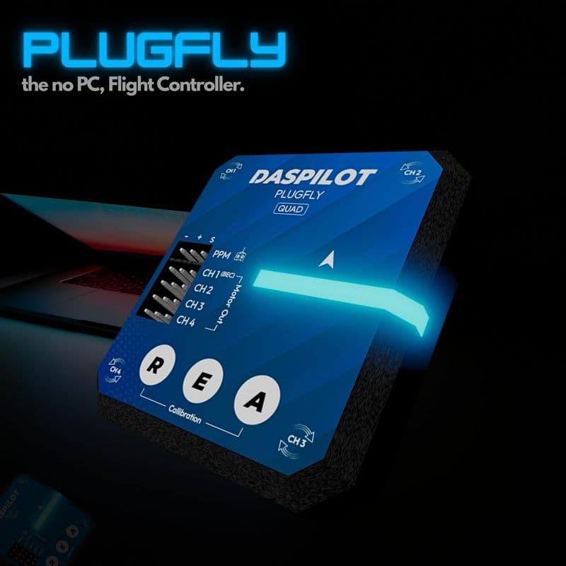 DASPILOT PLUGFLY FLIGHT CONTROLLER - View 2