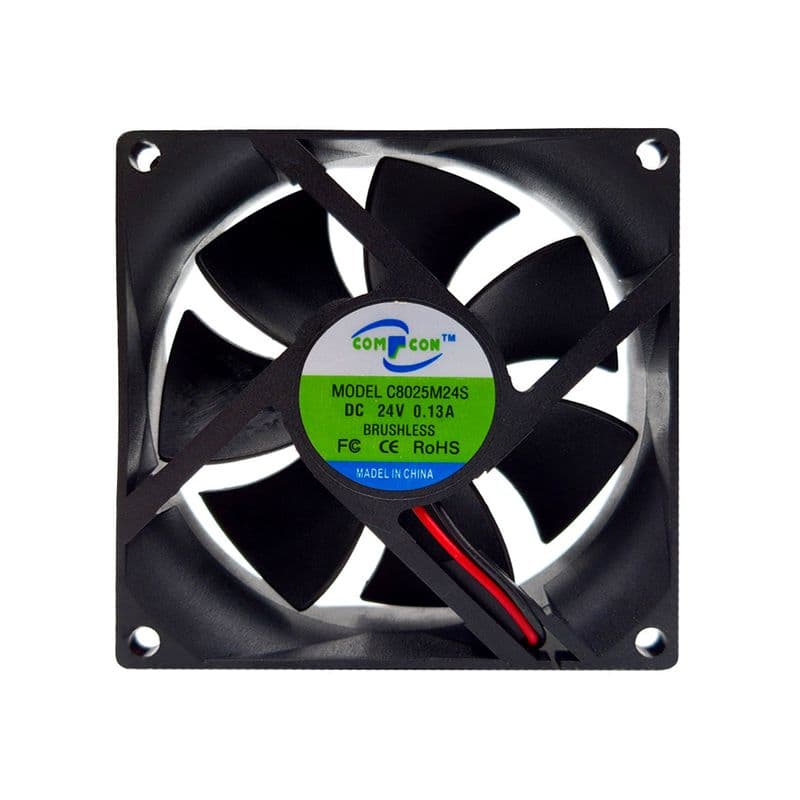 3inch 24V DC 0.13A Brushless Cooling Fan C8025M24S - View 1