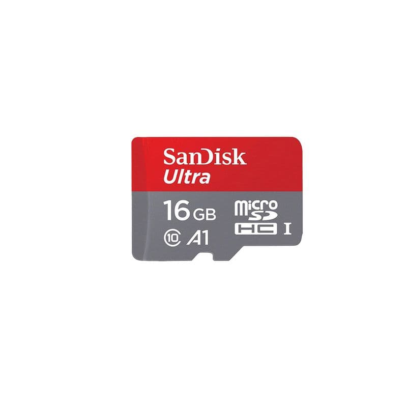 16GB SanDisk Ultra Micro SD/SDHC Class 10 120MB/s A1 Memory Card - View 1