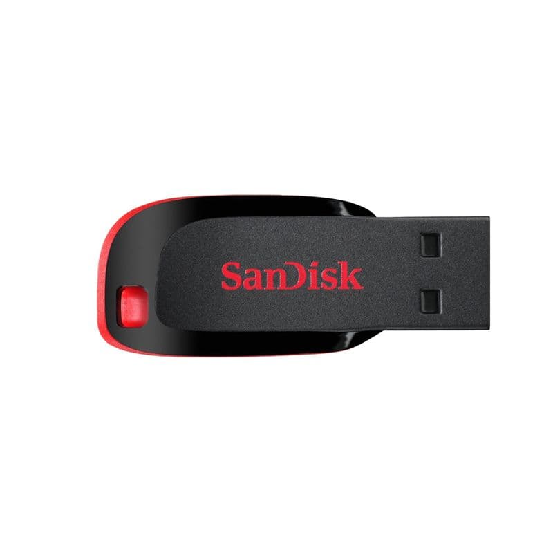 16GB SanDisk Cruzer Blade USB 2.0 Pendrive - View 1