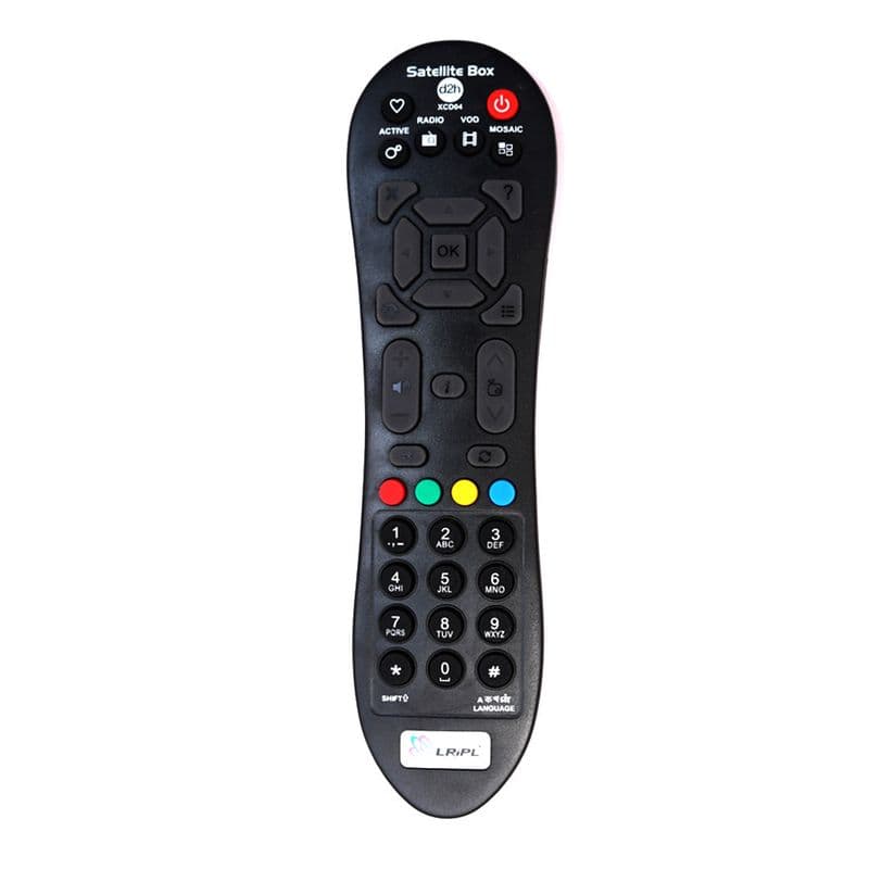 Videocon Digital Satellite DTH Set Top Box Replacement Remote Control - View 1