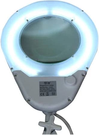VARTECH Magnifier Lamp 228L 8X – Folding Arm Inspection & Repair Lamp - View 3