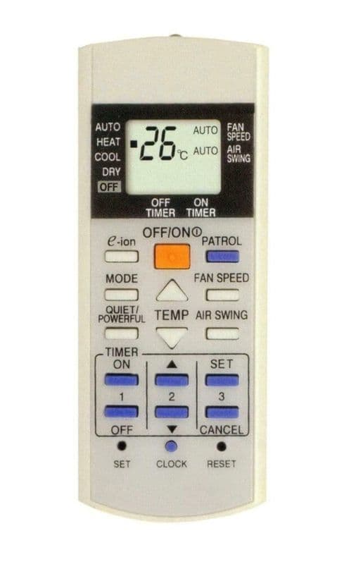 Panasonic Air AC Remote Model YY 29A Compatible with Panasonic Air Conditioners - View 1