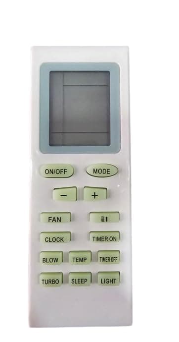 Voltas AC Remote Model YY 18A Compatible with Voltas Air Conditioners - View 1