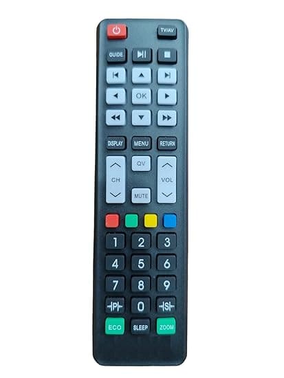 Videocon TV Remote – Compatible with Videocon & Sansui Smart LED/LCD TVs (IR, Non‑Voice) - View 1