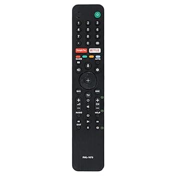 Sony Smart TV Remote YY RM-L1675 – Compatible Replacement for Sony Smart 4K OLED TVs with Netflix & Google Play Hotkeys (No Voice Function) - View 1