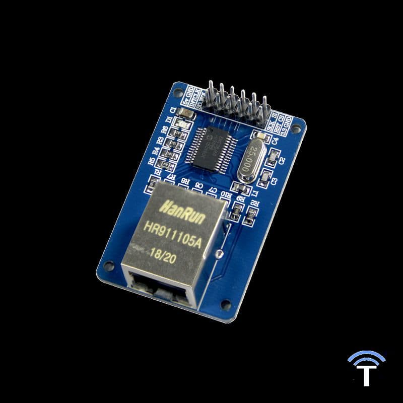 ENC 28J60 Ethernet LAN Module - View 1
