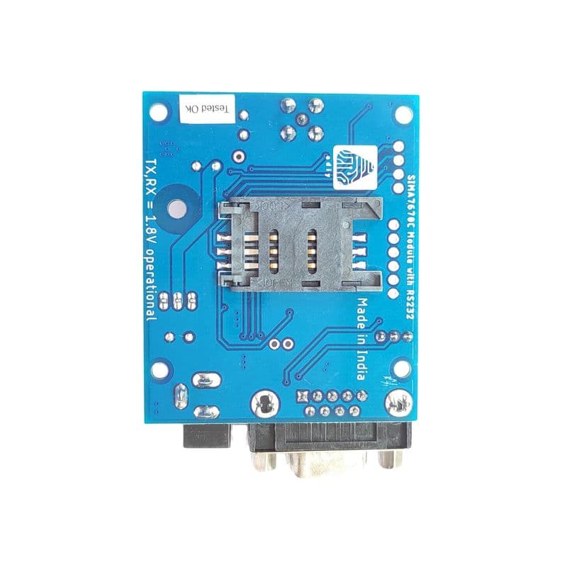 4G GSM Module SIM A7670C with RS232 Interface – LTE and GPS Support for Arduino by ADIY - View 2