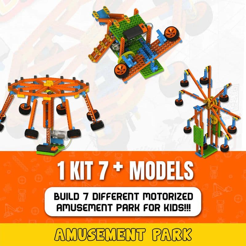 BLIX Amusement Park – STEM Construction Kit for Kids - View 2