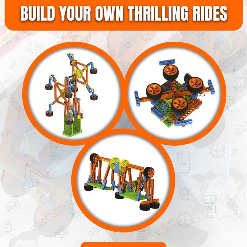 BLIX Amusement Park – STEM Construction Kit for Kids - View 3
