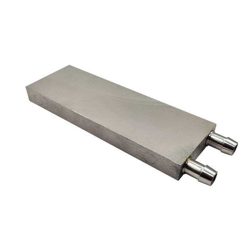 Aluminium Water Cooling Block 40x120mm - View 1