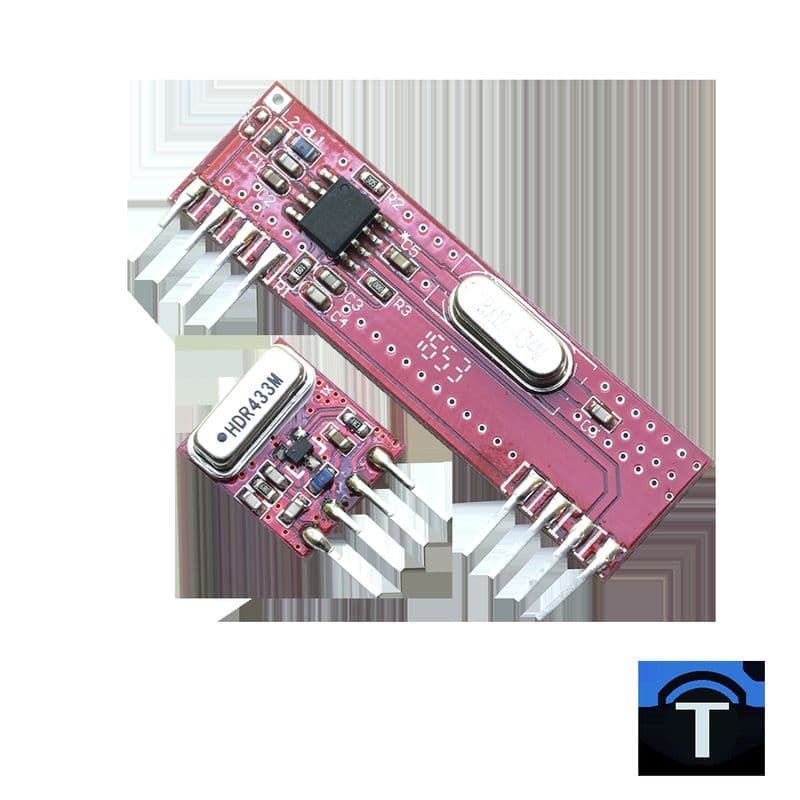 Rf Module Wireless Transmitter & Receiver - 433 Mhz - View 1