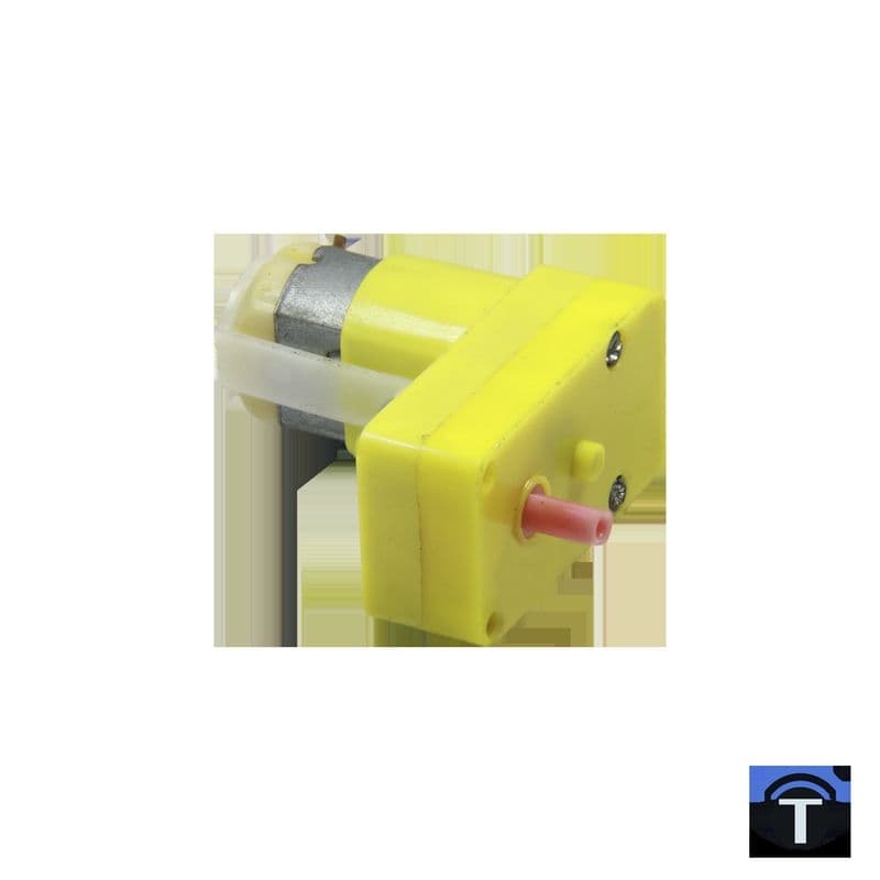 BO2 Side Shaft Plastic Gear Motor 300RPM - View 1