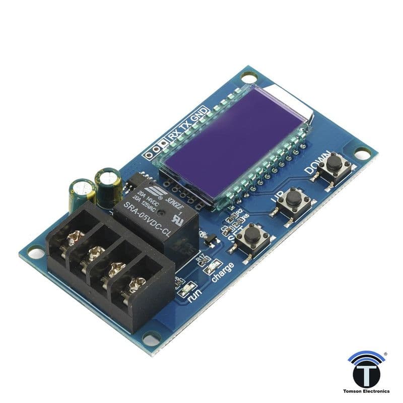 XY-L10A DIGITAL LI-ION BATTERY 6-60V/10A CHARGING CONTROL LCD DISPLAY MODULE OVERCHARGE PROTECTION SWITCH - View 1