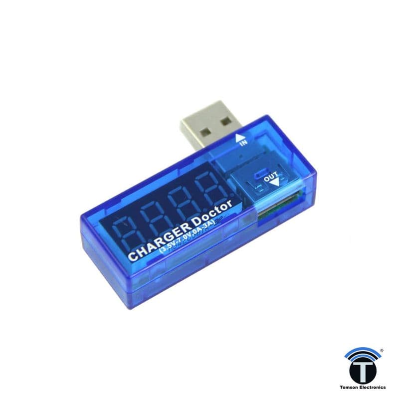 USB Current & Voltage Meter Doctor Charger - View 1