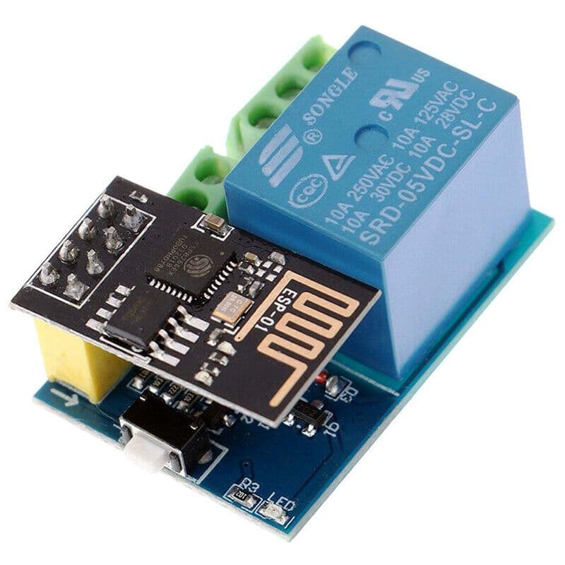 ESP 8266 WIFI ENABLED 5V 1 CHANNEL RELAY MODULE - View 1