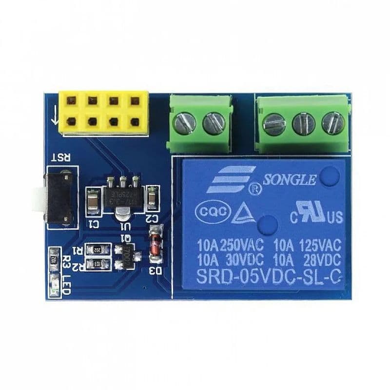 ESP 8266 WIFI ENABLED 5V 1 CHANNEL RELAY MODULE - View 3
