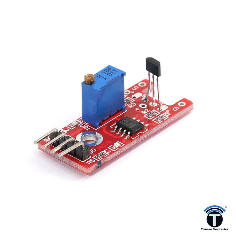 Analog Hall Magnetic Sensor Module - View 1