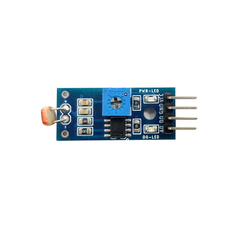 Light Dependent Resistor (LDR) Sensor Module – Light Intensity Detection for Arduino by ADIY - View 1