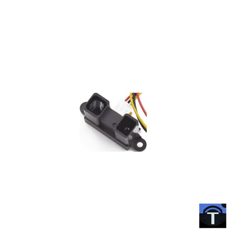 Sharp IR Analog Distance Sensor GP2Y0A21YK0F (10-80cm) - View 2