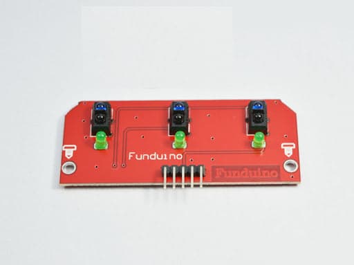3 Way IR Array Line Tracking Sensor Module - View 1