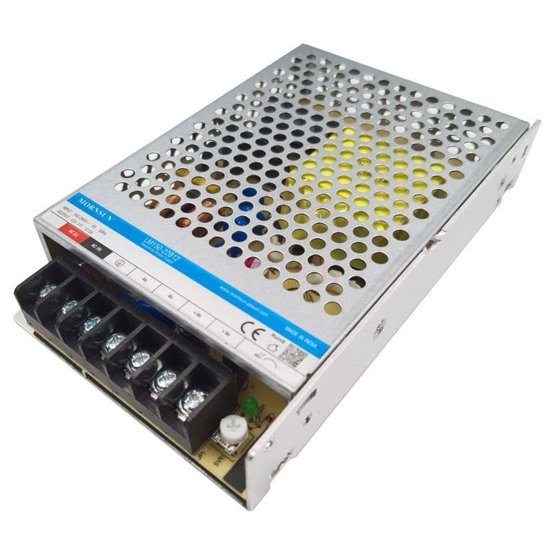 Mornsun 12V 12.5A 150W AC DC Enclosed Single Output SMPS LM150-22B12 - View 1