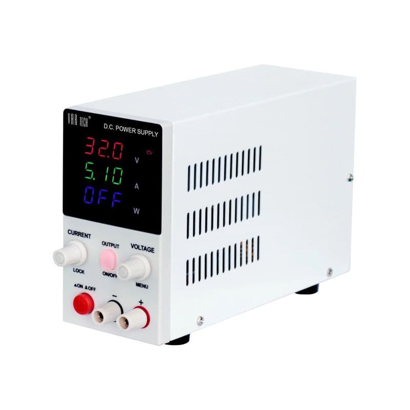 DC Power Supply 3005S – Vartech 30V 5A Adjustable Bench Power Supply - View 1