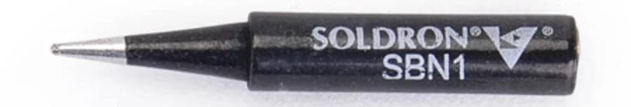 Soldron SBN1 Needle Point Soldering Bit (For 878D / 936 Stations) - View 1