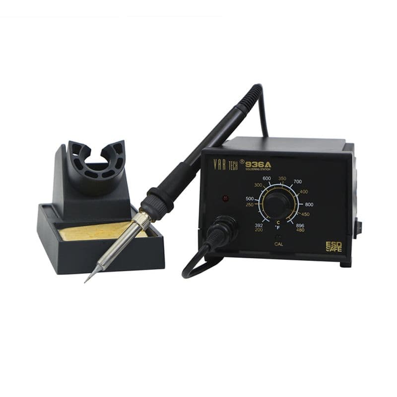 VAR TECH 936A 60W 200°C - 480°C ESD Safe Analog Soldering Station - View 1