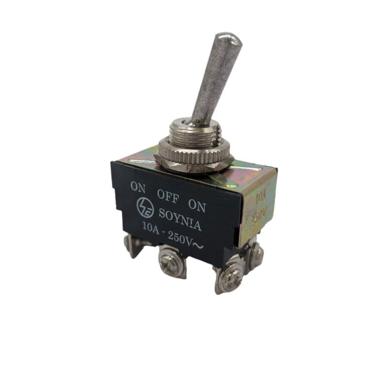 10A DPDT Toggle Switch SE 609 (ON-OFF-ON) - View 1