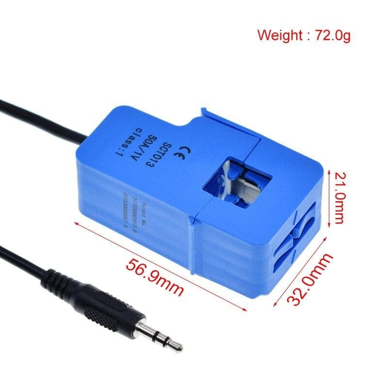 SPLIT CORE CURRENT TRANSFORMER 50A/1V - View 2