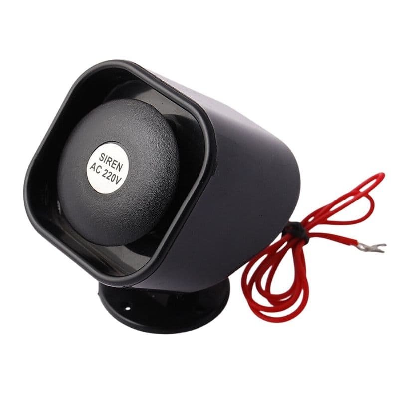 SQR117 - 220V AC Square Siren - View 2