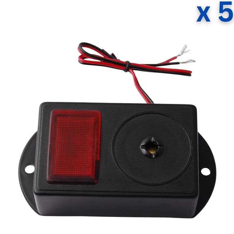 AVL135 - 24V DC Siren with LED Strobe - View 3