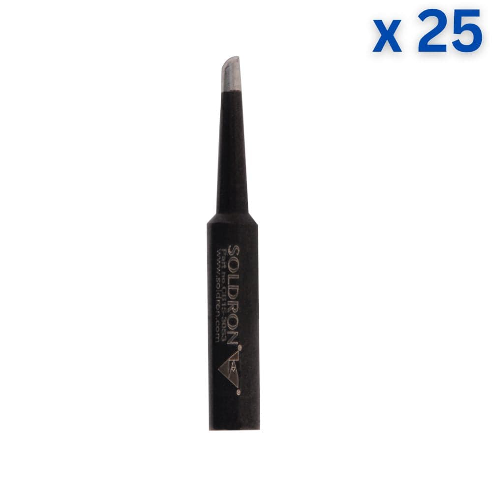 SOLDRON CB15-30S3 Black Ceramic Spade Soldering Bit - View 3