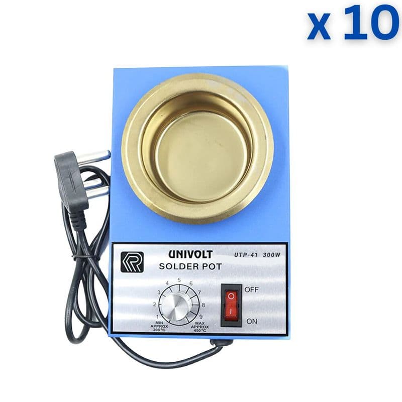 UNIVOLT UTP-41 300W Solder Pot - Pot Diameter 100mm - View 3