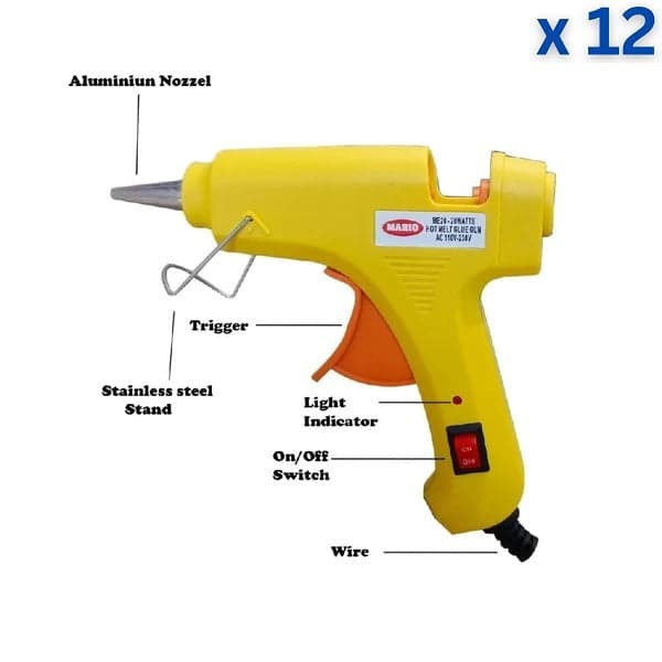 MARIO - ME 20, 20 Watt Hot Melt Glue Gun - View 3