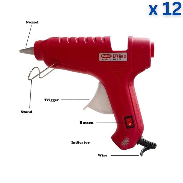 Mario - ME 65+ Plus, 40 watt Hot Melt Professional Glue Gun - View 3