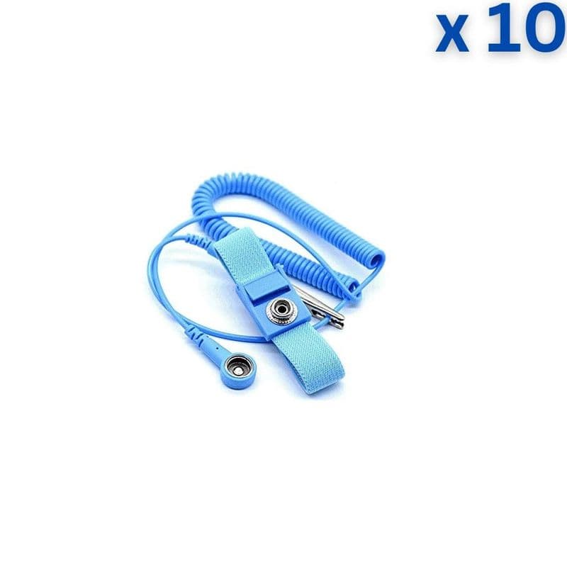 Anti Static ESD Wrist Strap Elastic Band with Clip - View 3
